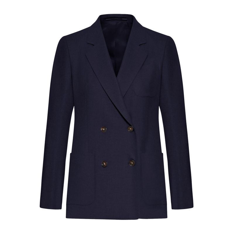 Tagliatore Women Donna Parigi Double-Breasted Silk Jacket